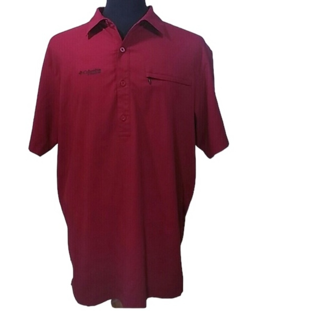 Columbia titanium shirt.